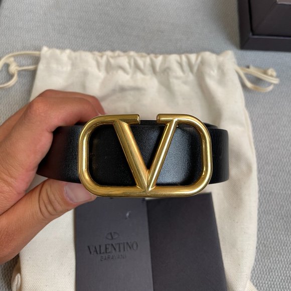 Valentino Other - VALENTINO - VLOGO buckle belt (Valentino Garavani)
